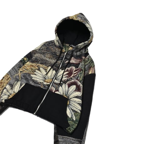 "Remake by VERS" Vintage Rug Hoodie Jacket