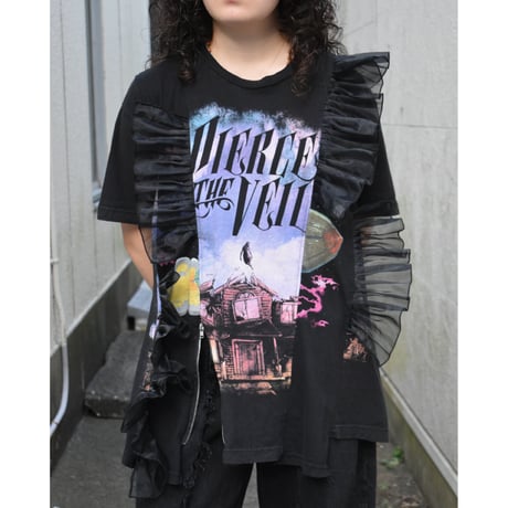 "Remake by VERS" Layered Fill Docking Tee