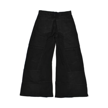 "Remake by VERS" Switching Flare Denim Pants
