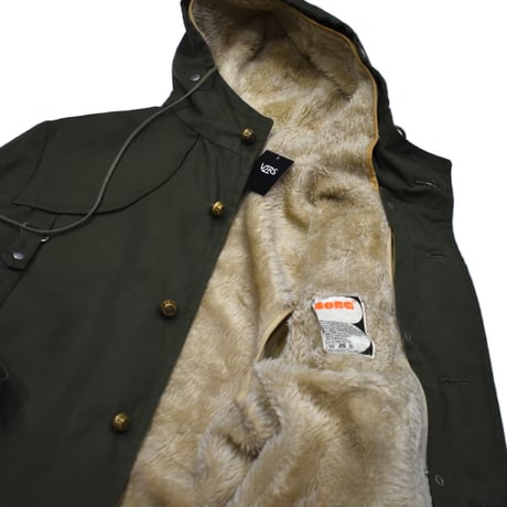 German Vintage Boa Lined Work Parka