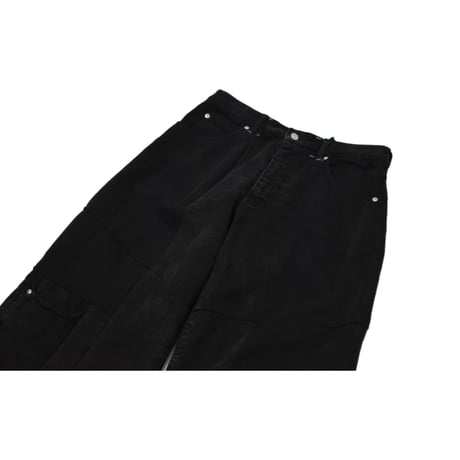 "Remake by VERS" Switching Flare Denim Pants