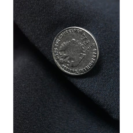 EURO Vintage Embroidery Tyrolean Jacket -Metal Coin Button-