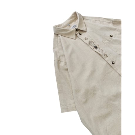 EURO Embroidery Tyrolean Linen S/S Shirt