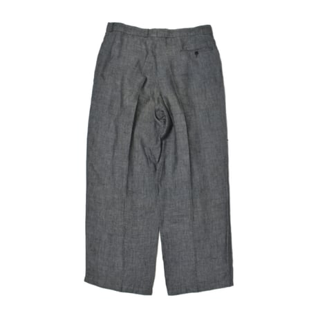 Vintage Double Tuck Linen Slacks