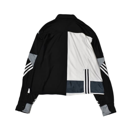 ”Remake by VERS” Track Dress Shirt Jacket