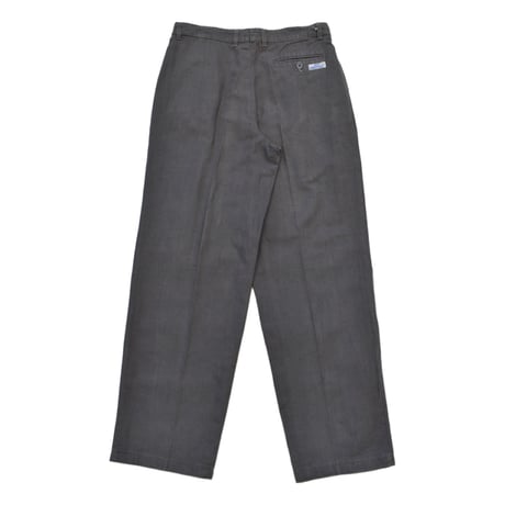 Vintage Linen Blend Two Tuck Slacks