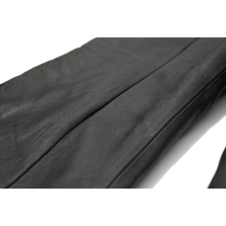 "Remake by VERS" Real Leather Flare Pants