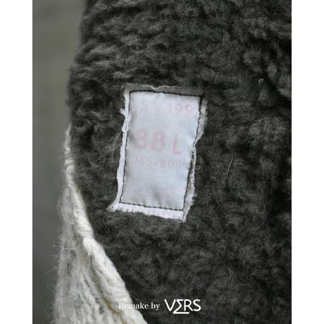 "Remake by VERS" Rebuild Knit Field Jacket