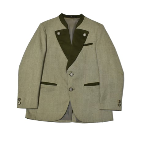 EURO Vintage Tyrolean Jacket -Metal Coin Button-