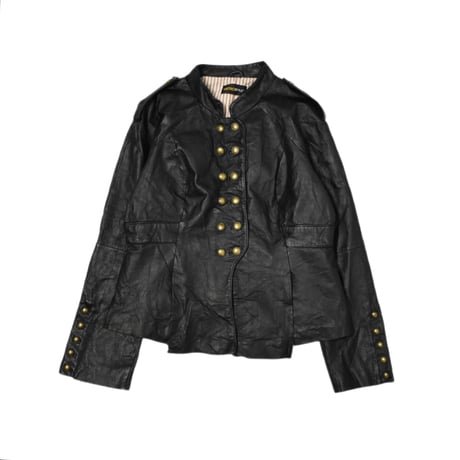 Vintage Short Length Leather Jacket