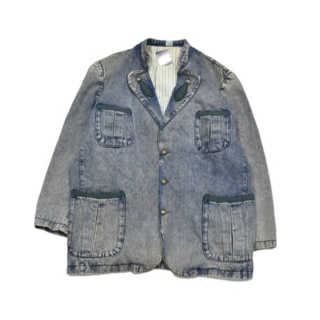 EURO Vintage Tyrolean Denim Jacket