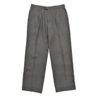 Vintage Charcoal Two Tuck Slacks