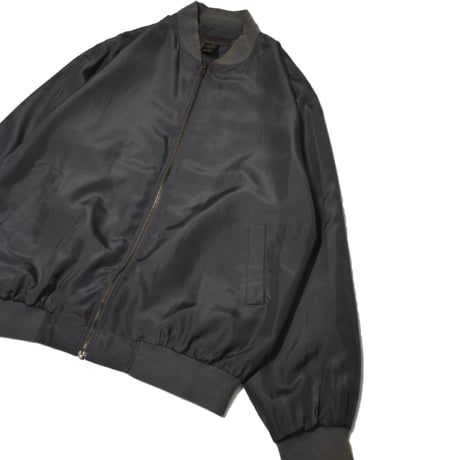 Vintage Silk Bomber Jacket