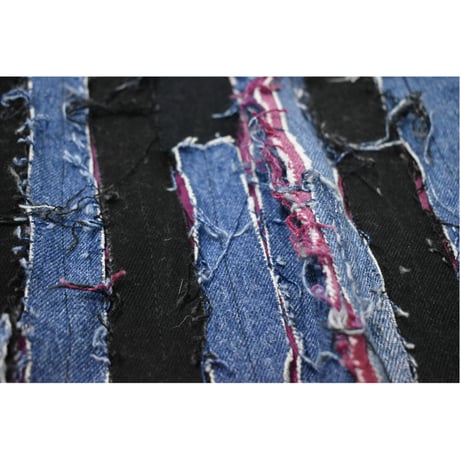 VERS Remake Fringe Docking Flare Denim
