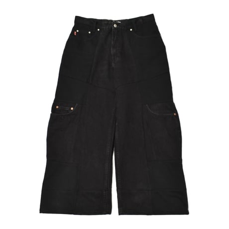 "Remake by VERS" Switching Flare Denim Pants