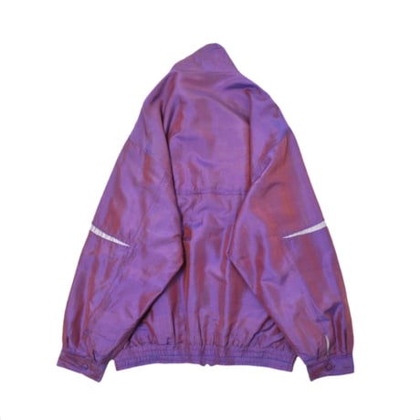 Vintage Silk Zip-up Jacket