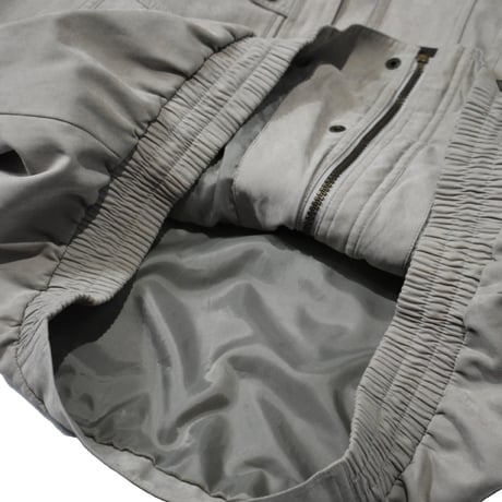 Faded Olive Utility Stand-Collar Jacket