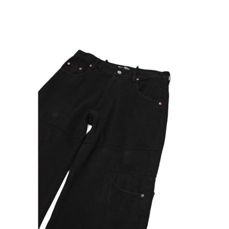 "Remake by VERS" Switching Flare Denim Pants
