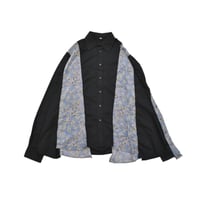 "Remake by VERS" Paisley Switching Design L/S Shirt