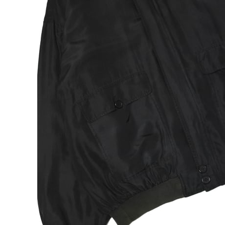 Vintage Silk Bomber Jacket