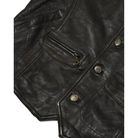 Vintage Lamb Leather Vest