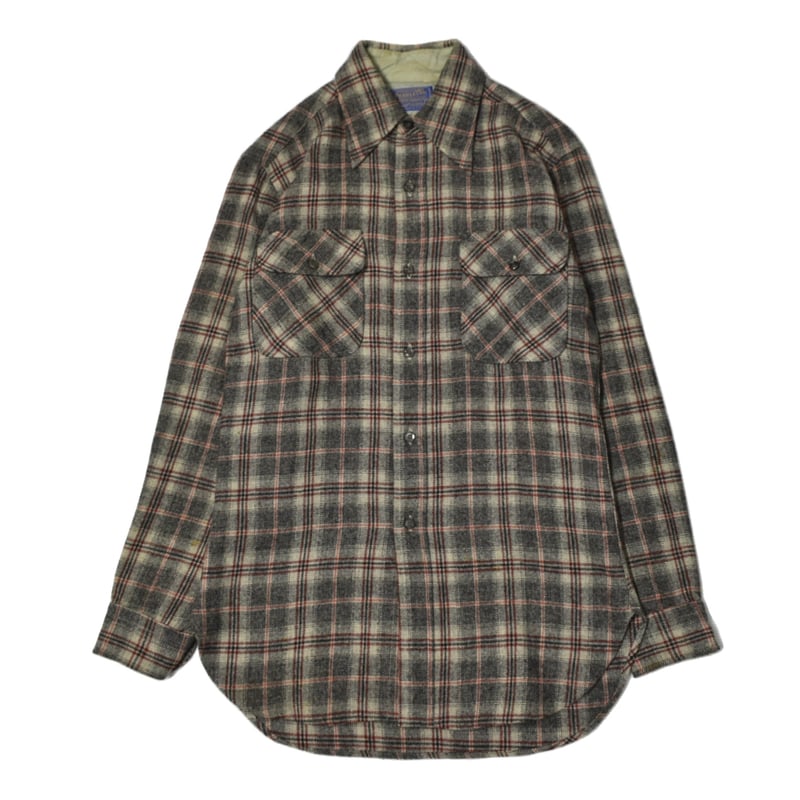 70s Vintage “PENDLETON” Wool Cheak L/S Shirt |