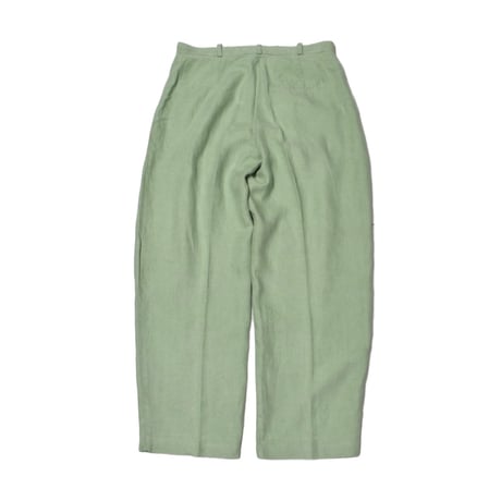Vintage Single Tuck Linen Slacks