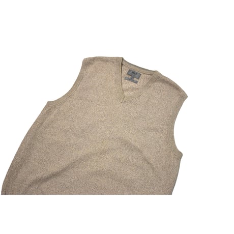 Cotton Lib Knit Vest