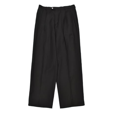 Two Tuck Wide Tapered Slacks
