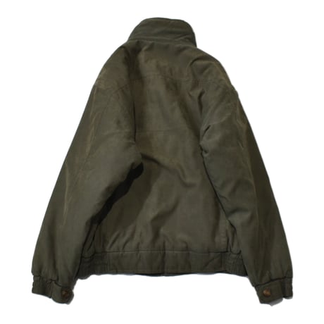 Olive Utility Stand-Collar Jacket
