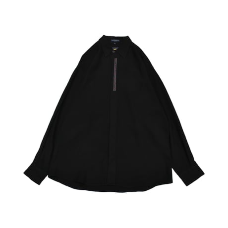 Embroidery Fly Front L/S Shirt