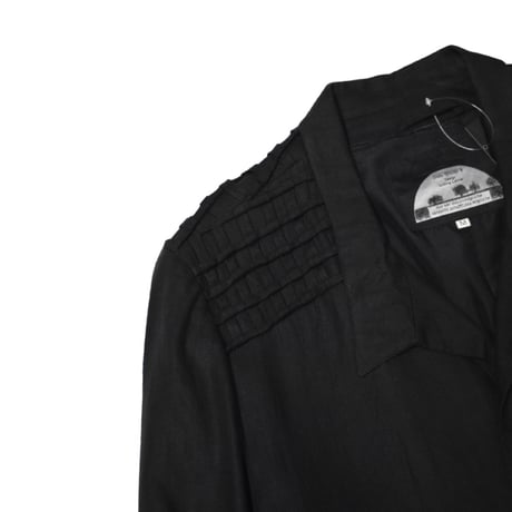 Pleated Shoulder Art Tailored Jacket