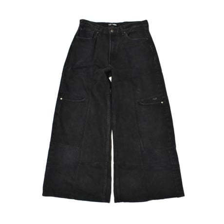 "Remake by VERS" Switching Flare Denim Pants