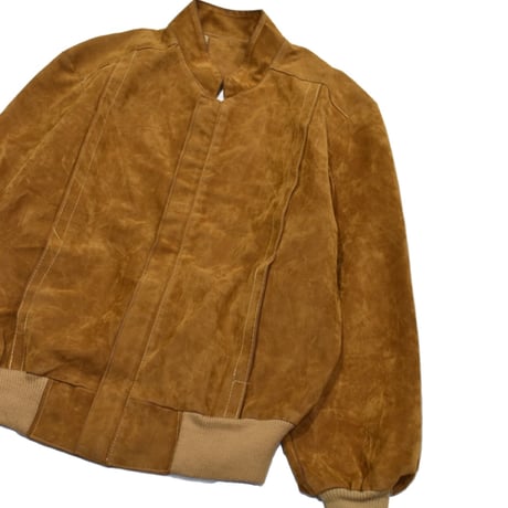 Vintage Camel Suede Blouson
