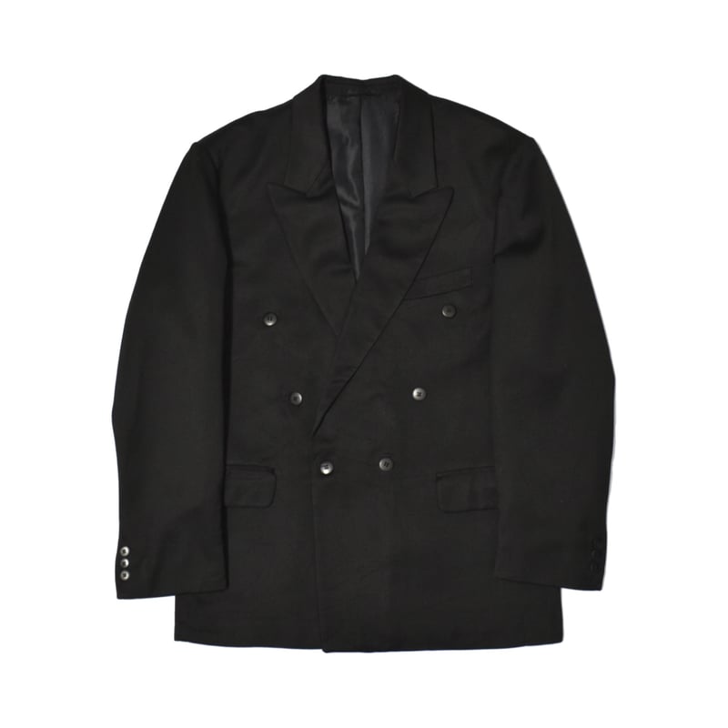 ESSAY Double Tailored Jacket　Black TAILORED JACKET | N.HOOLYWOOD (Men)/エヌ．ハリウッド