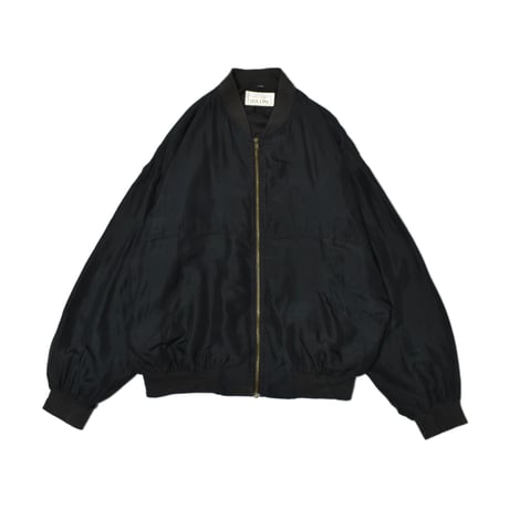 Vintage Silk Bomber Jacket