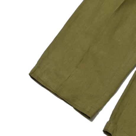 Vintage Triple Tuck Linen Slacks