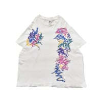 90s Vintage Abstract Brush Art T-Shirt