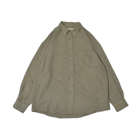 Textured Patterned L/S Shirt