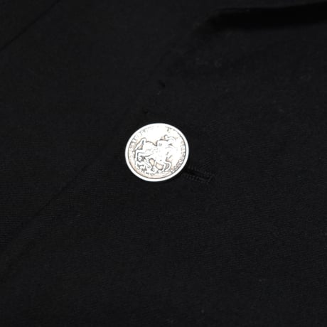 EURO Vintage Double Breasted Pure Wool Tailored Jacket