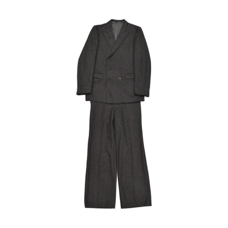 French Vintage Pinstripe Wool  SET-UP