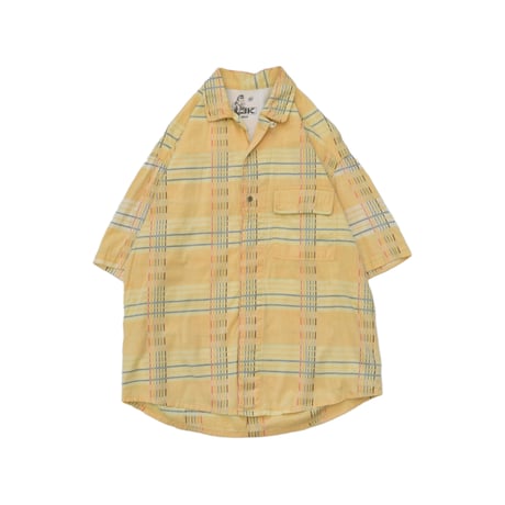 Vintage Check Half Sleeve Shirt