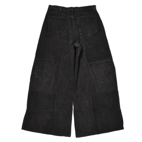 "Remake by VERS" Switching Flare Denim Pants