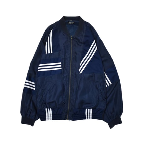VERS Remake Track Mix Silk Blouson