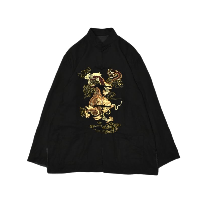 Vintage Embroidery China Shirt Jacket | 茨城 水戸 リ Vintage Embroidery China Shirt Jacket | 茨城 水戸 リ