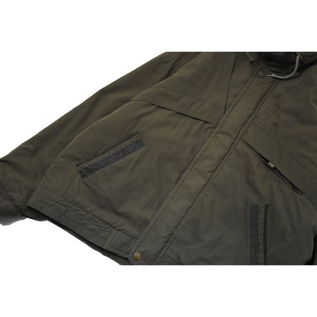 Faux Suede Stand Collar Jacket