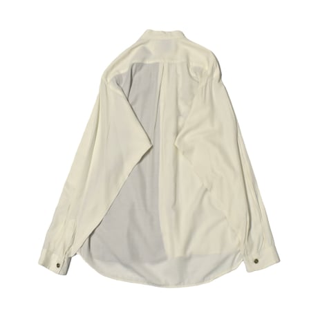 Vintage Embroidery Stand Collar L/S Shirt