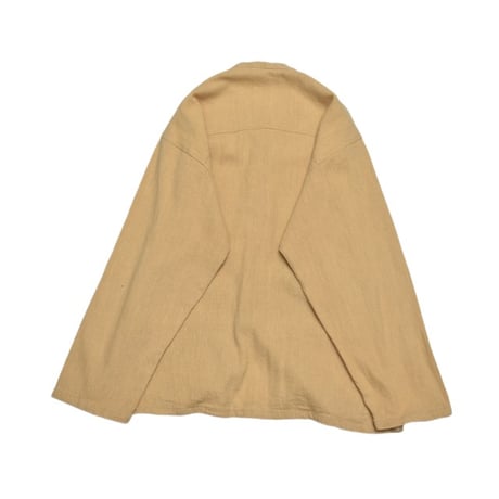 Vintage Stand Collar Linen Jacket