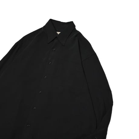 Plain Black Relax L/S Shirt
