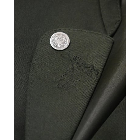 EURO Vintage Embroidery Tyrolean Jacket -Metal Coin Button-